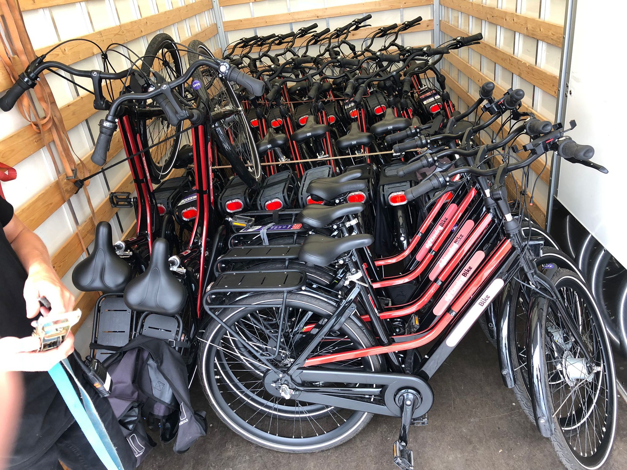 stadsfiets huren voor groepen, op locatie geleverd door Fietshuren.com (foto 30)